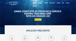 Desktop Screenshot of eco-aqua.ro